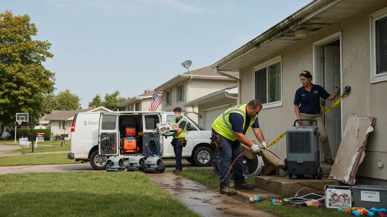 Water Damage Restoration in Baileyville, IL near me